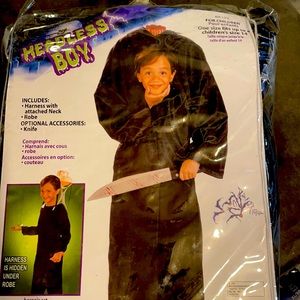 Headless boy costume